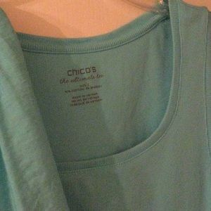 Chicos relaxed jacket and tank